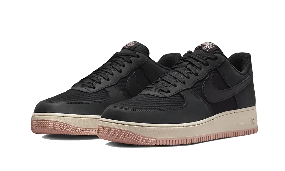 Nike Air Force 1 Low '07 LX Black Red Stardust