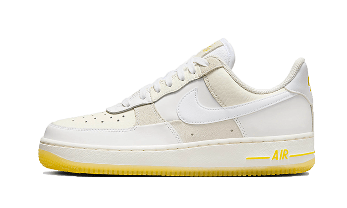 Nike air force 1 femme signe jaune best sale