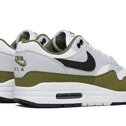 Nike Air Max 1 White Black Medium Olive