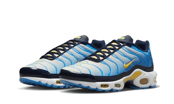 Nike Air Max Plus University Blue Topaz Gold