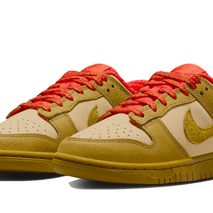 Nike Dunk Low Bronzine Sesame Picante Red