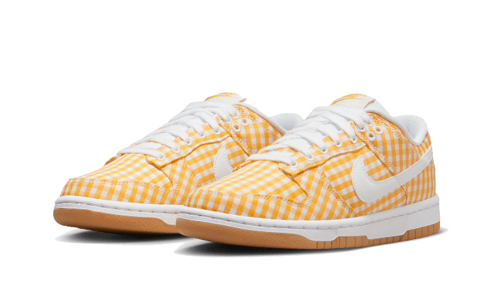 Nike Dunk Low Yellow Gingham