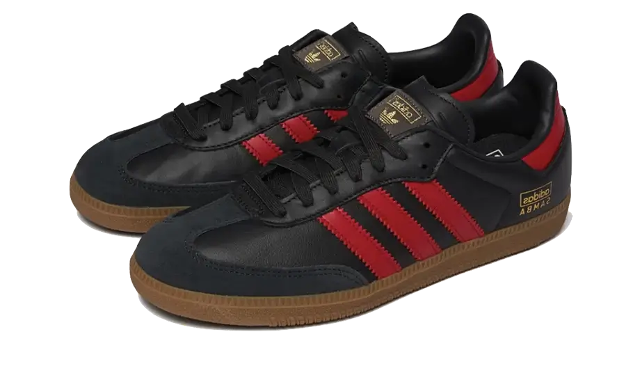 Adidas Samba OG Carbon Better Scarlet Gum 