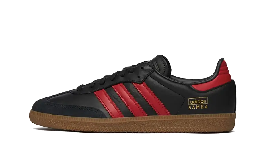 Adidas Samba OG Carbon Better Scarlet Gum 