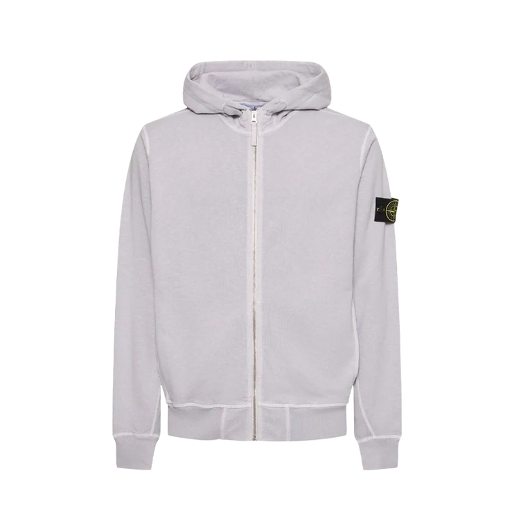 Zipped Sweatshirt Light Purple