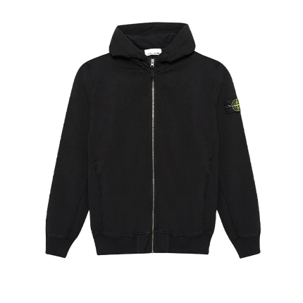 Zipped Sweatshirt Black