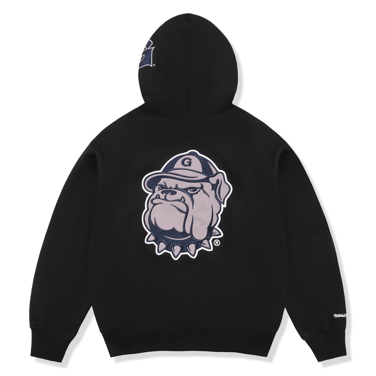 Back view of Supreme Mitchell & Ness NCAA Hooded Sweatshirt
