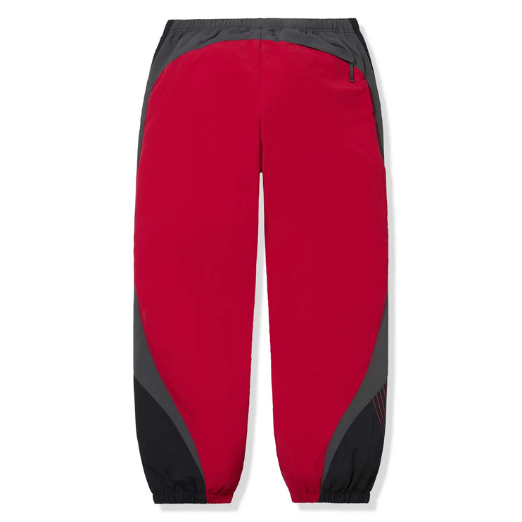 Back view of Supreme S logo Black Track Pants FW24P55 BLACK