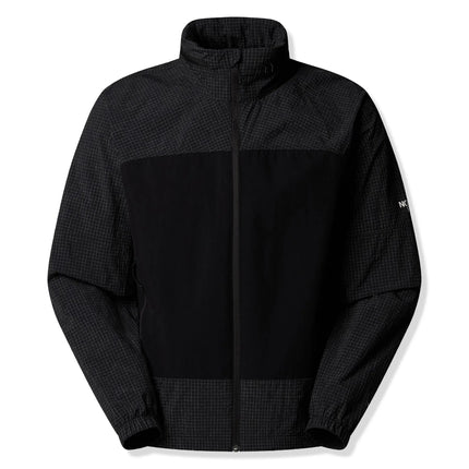 Front View of The North Face HKE Utility Wind Black Jacket
