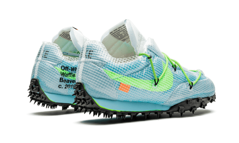 Nike Waffle Racer Off-White Vivid Sky