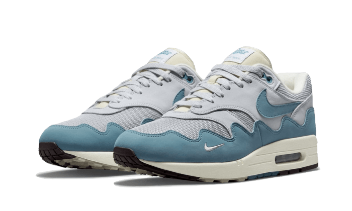 Air Max 1 Patta Noise Aqua (Special Box + Bracelet) - DH1348-004 | Addict Sneakers