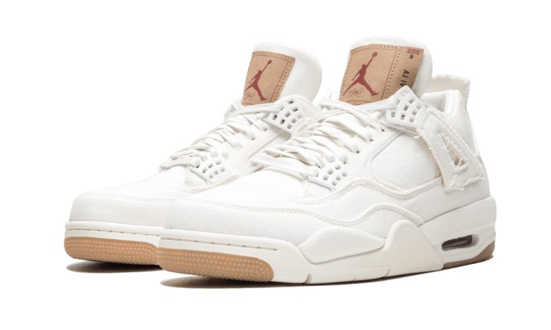 Air Jordan 4 Retro Levi's White - AO2571-100 | Addict Sneakers