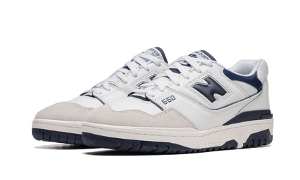 New Balance 550 Navy Blue | Addict Sneakers