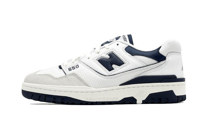 New Balance 550 Navy Blue | Addict Sneakers