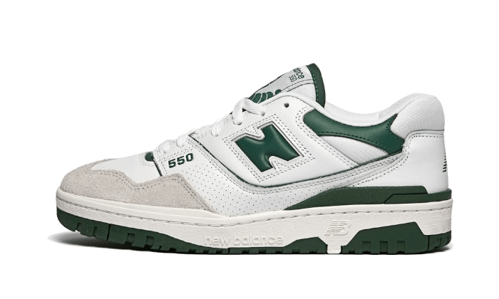 New Balance 550 White Green | Addict Sneakers