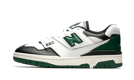New Balance 550 White Green Black | Addict Sneakers