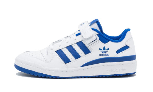 Adidas Forum Low WeiB Konigsblau Suchtige Turnschuhe Addict Sneakers