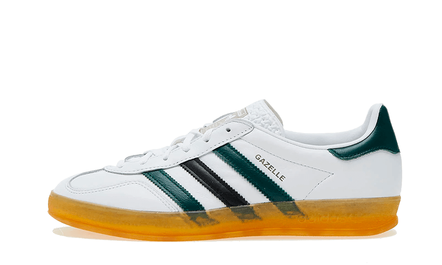 Adidas Gazelle Indoor White Collegiate Green | Addict Sneakers Adidas Gazelle Indoor White Collegiate Green | Addict Sneakers
