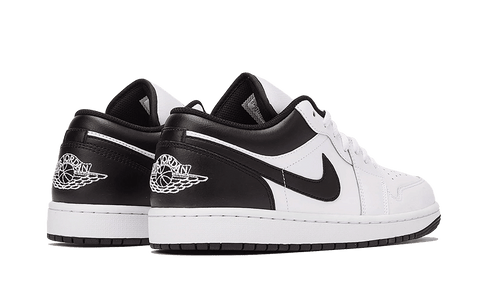 Air Jordan 1 Low WeiB Schwarz Suchtige Turnschuhe Addict Sneakers
