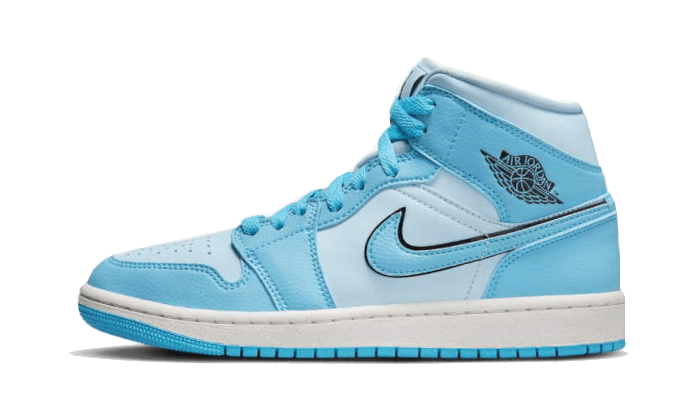 Air Jordan 1 Mid Se Ice Blue Addict Sneakers