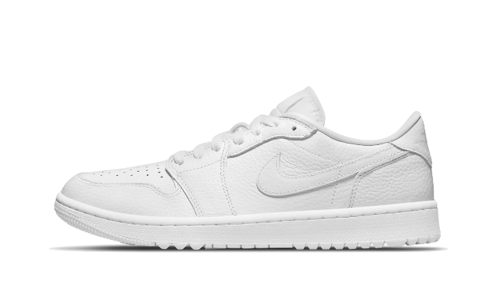 Air Jordan 1 Retro Low Golf Triple Weiß