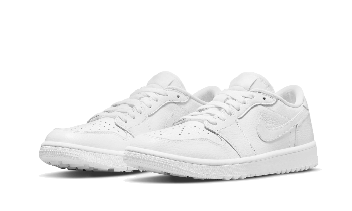 Air Jordan 1 Retro Low Golf Triple Weiß