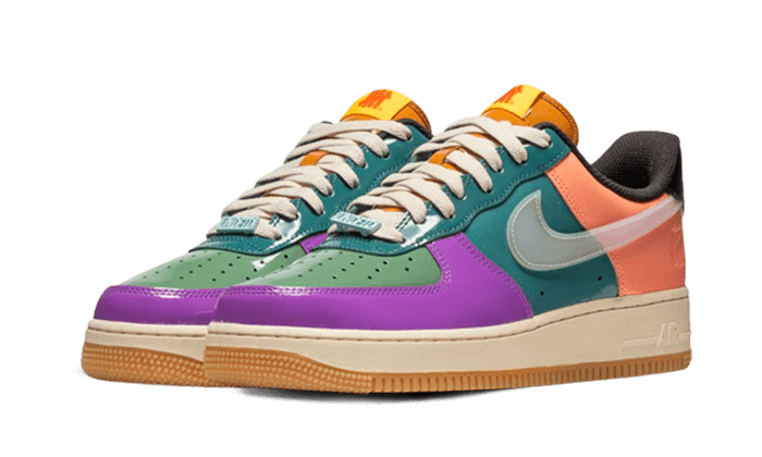 Low Nike Air Force Purple Yellow Blue Nike Air Force Low Sp