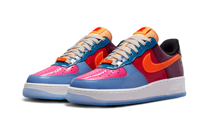 Nike Air Force Low Undefeated Multi Patent Süchtige Turnschuhe