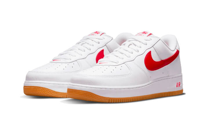 Nike Air Force 1 Low 07 Color Of The Month University Red Gum