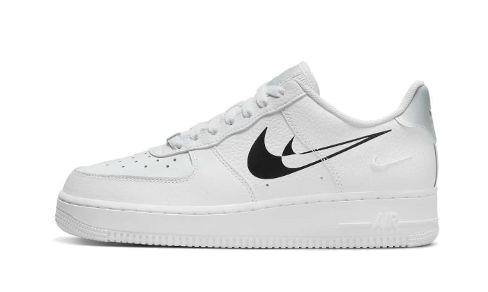 Nike Air Force 1 Low 07 Double Negative WeiB Schwarz Suchtige Turnschuhe Addict Sneakers