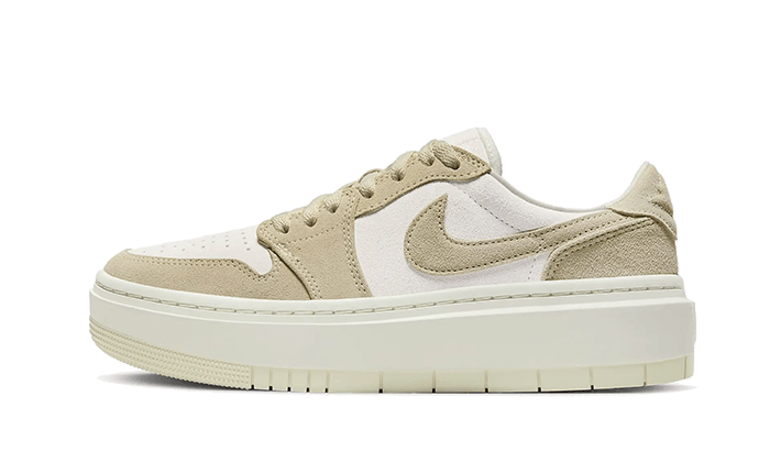 Air Jordan 1 Low Elevate Tan Wildleder