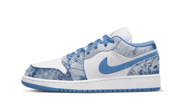 Air Jordan 1 Low Washed Denim Addict Sneakers
