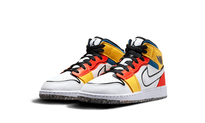 Air Jordan 1 Mid Se Multicolor