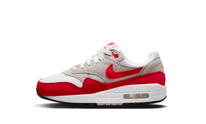 Nike Air Max 1 White University Red Child Ps