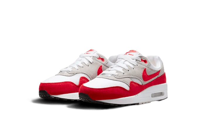 Nike Air Max 1 White University Red Child Ps