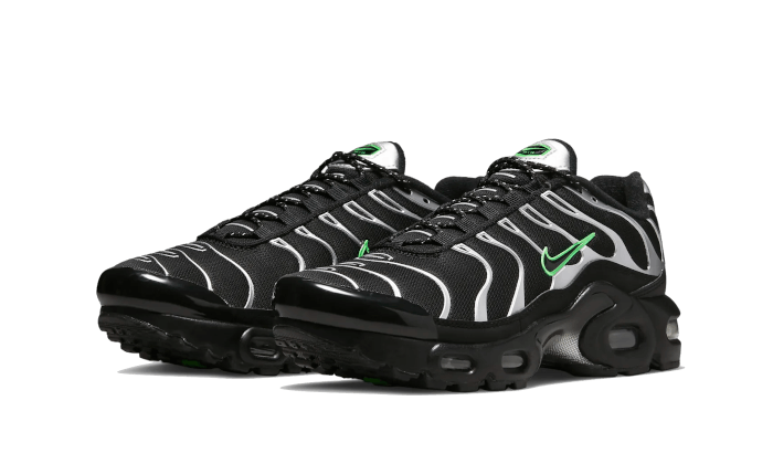 Nike Air Max Plus Schwarz Silber Grun Strike Suchtige Turnschuhe Addict Sneakers