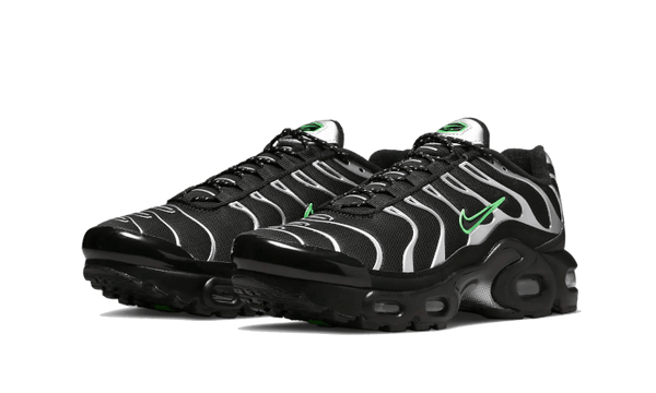 Nike Air Max Plus Schwarz Silber Grun Strike Suchtige Turnschuhe Addict Sneakers