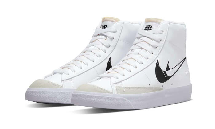 Nike Blazer Mid 77 Double Negative White Black