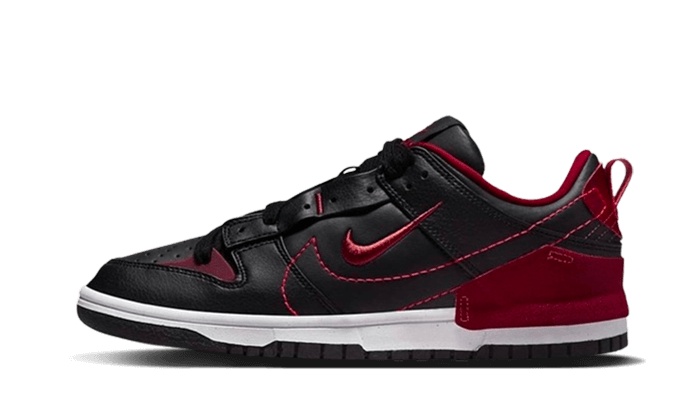 Nike Dunk Low Disrupt Schwarz Dark Beetroot Süchtige