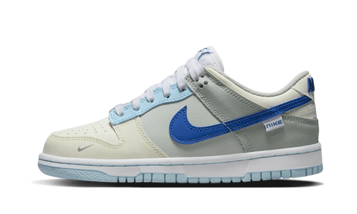 Nike Dunk Low Elfenbein Hyper Royal