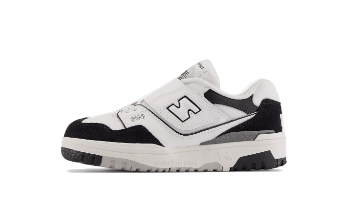 New Balance 550 Strap White Black Rain Cloud Child Ps