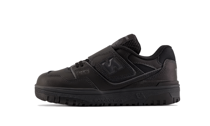 New Balance 550 Strap Triple Black Enfant Ps