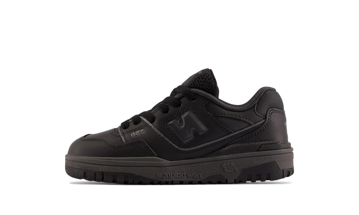 New Balance 550 Triple Black Child Ps