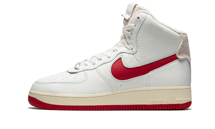 Nike Air Force 1 High Sculpt Summit White Gym Red