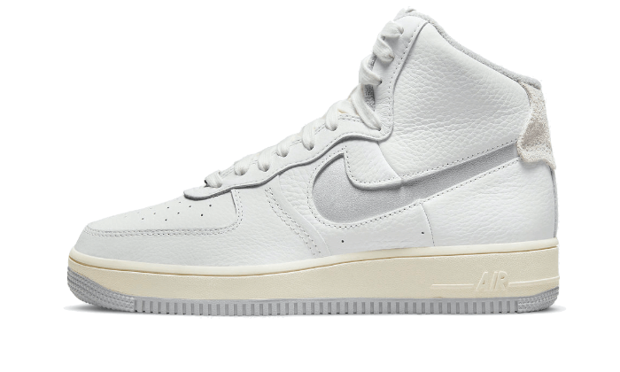 Nike Air Force 1 High Sculpt Weiß Silber