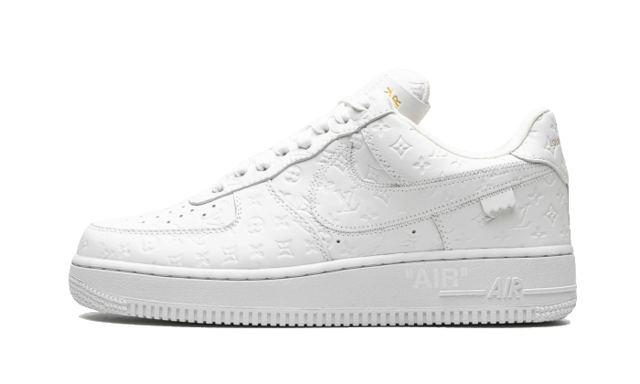 Nike Air Force 1 Low Louis Vuitton White Addict Sneakers