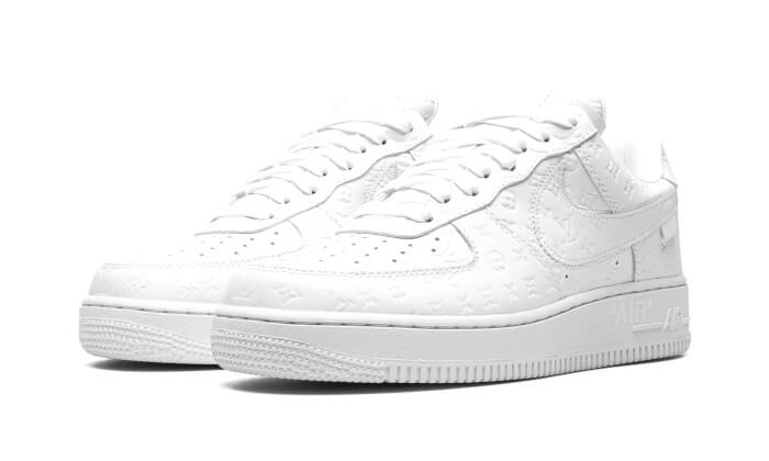 Nike Air Force Low Louis Vuitton White Addict Sneakers