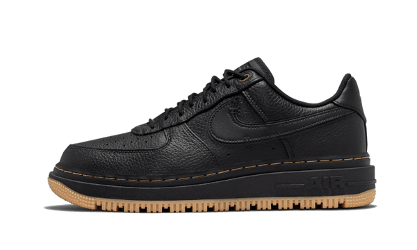 nike air force black gum sole