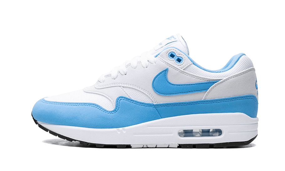 Nike Air Max 1 White University Blue Addict Sneakers