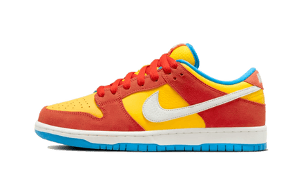 Nike Sb Dunk Low Pro Habanero Red Bart Simpson | Addict Sneakers